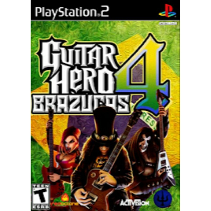 Guitar Hero Brazucas jogos de PS2 com capinha e encarte | Shopee