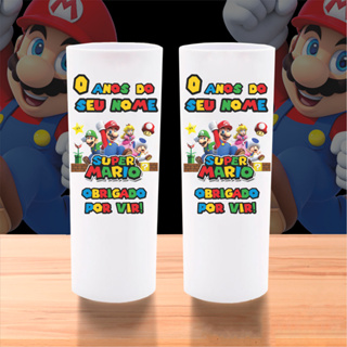 UCI traz copos personalizados com personagens do filme Super Mario