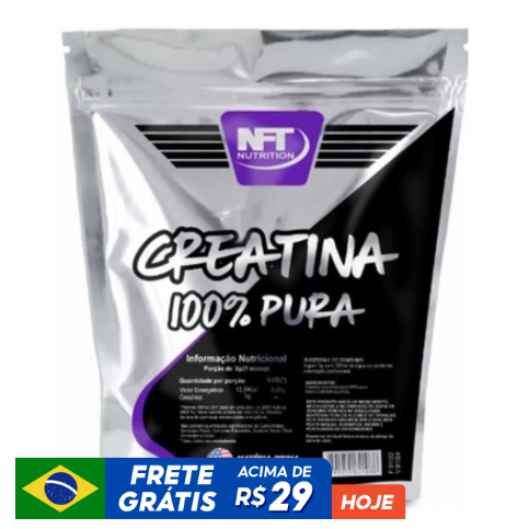 Creatina Monohidratada 1Kg NFT | 100% Pura