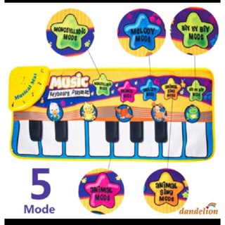 Tapete infantil teclado