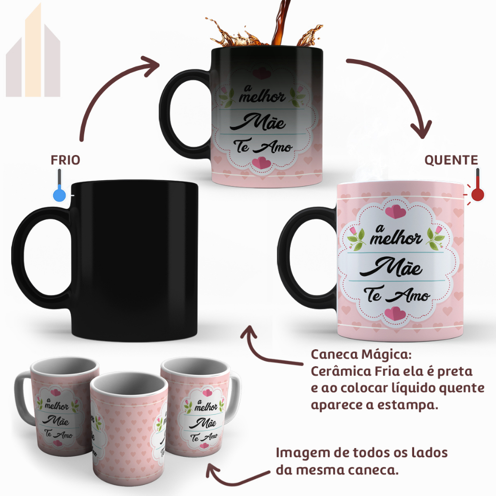 Kit Divertido de Almofada e Caneca com Frase Meme Palito Te Amo