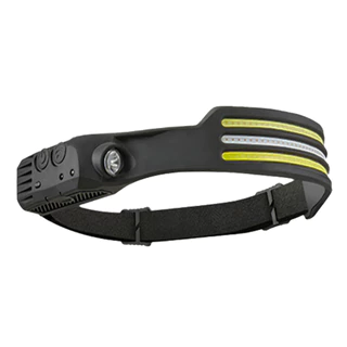 Lanterna de Cabeça Triplo LED C/ Sensor de movimento - A318