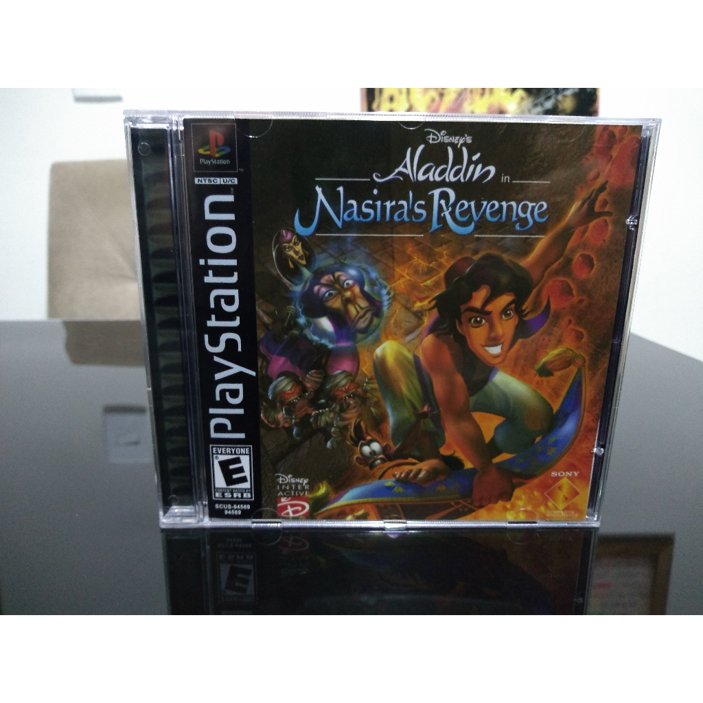 Aladdin Nasira's Revenge Patch - PS1 Midia Preta | Shopee Brasil