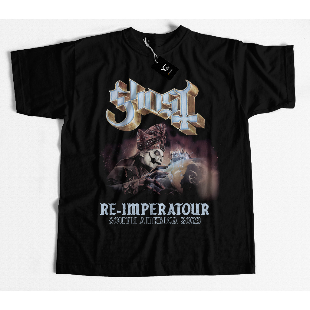 Camiseta Ghost Re-Imperatour Impera Tour Brasil 2023 South America