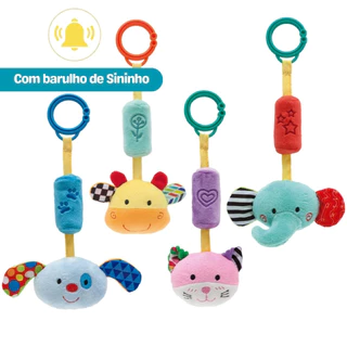 Brinquedos Bebê Chocalho Sininho Berço Móbile para Bebe Carrinho Buba