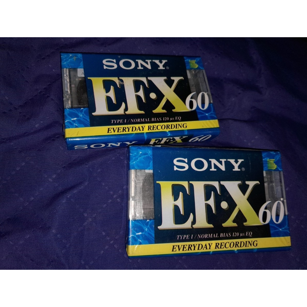 Fita Cassete Virgem Sony Ef x Minutos importada tokyo Japão Lacrada fita k Shopee Brasil