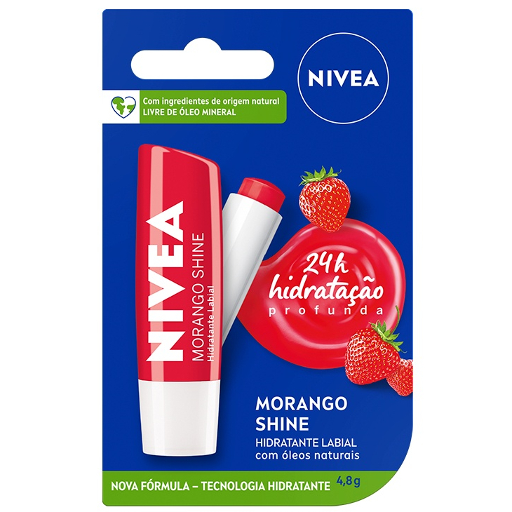 NIVEA - Protetor Hidratante Labial - Sabores | Shopee Brasil