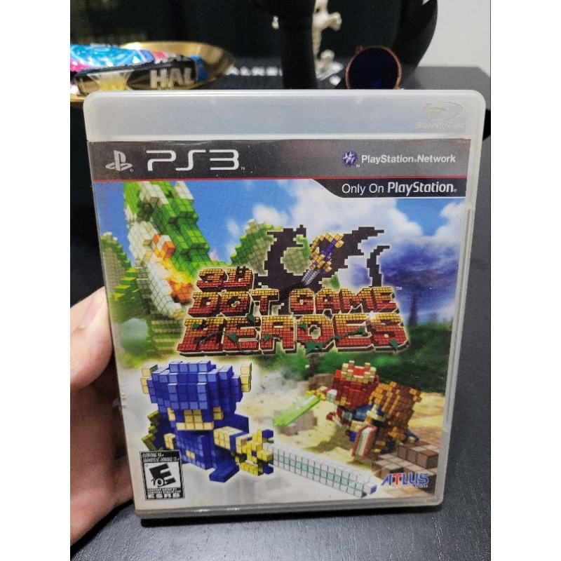 3D Dot Game Heroes PS3 - Jogos de Playstation 3 Mídia Física Original Usado Jogos de RPG Jogo Raro