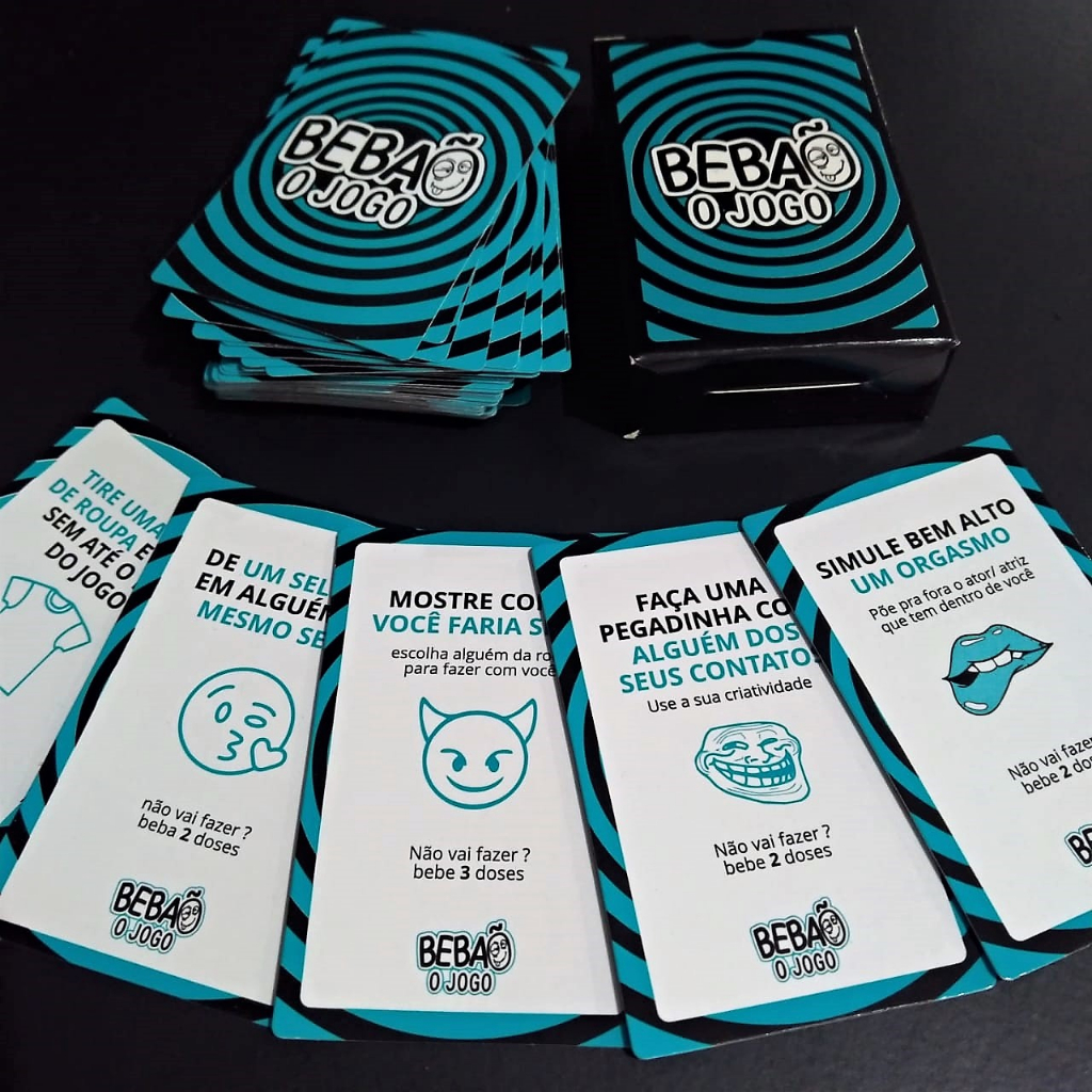 Bebão O Jogo - Jogo De Beber - Virote - Esquenta - Vira
