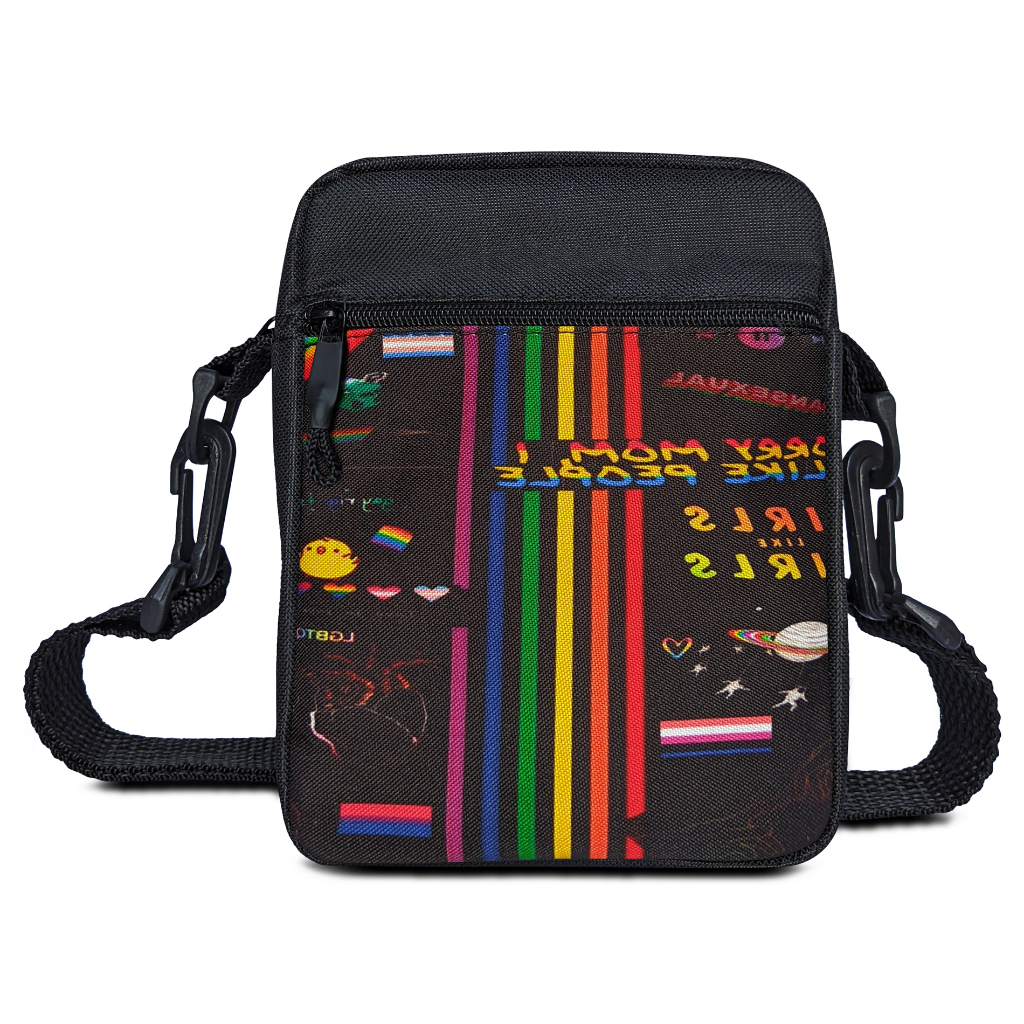 Shoulder bag mini bag bolsa transversal LGBTQIA+ 03 Zark oficial SK