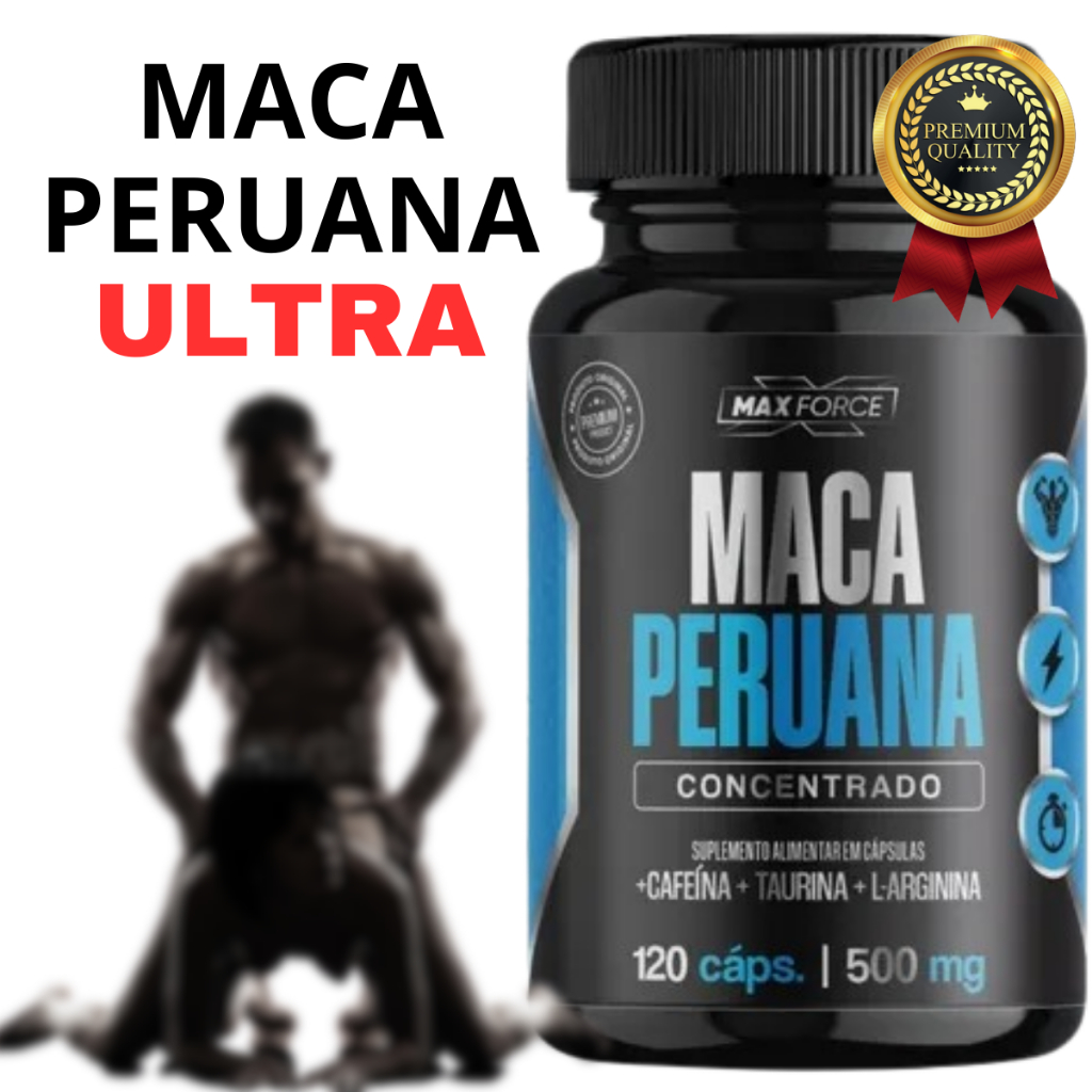 Libido Retardante Melhor Maca Peruana ULTRA Do Mercado Original