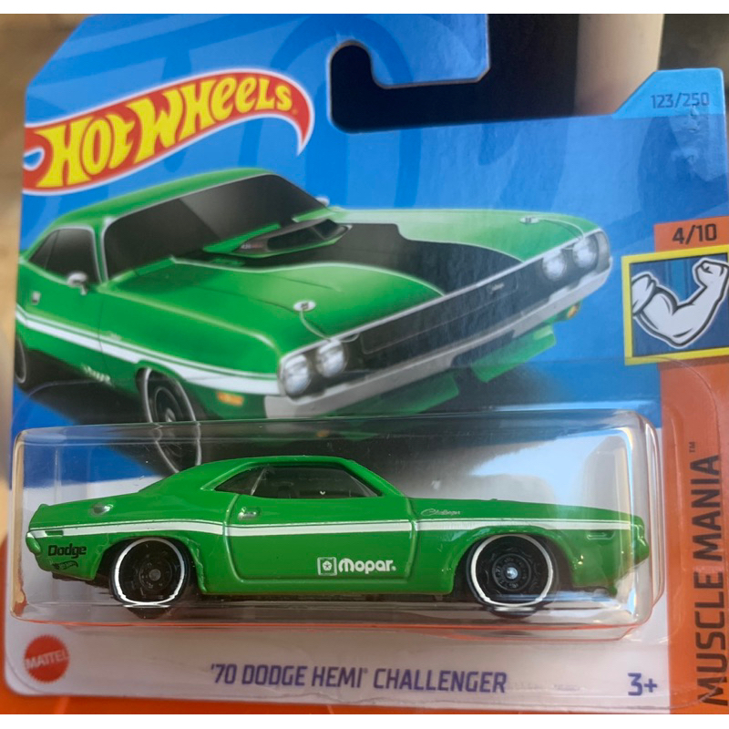 Hot Wheels 70 Dodge Hemi Challenger Mopar Muscle Mania 2023 Shopee Brasil 4147