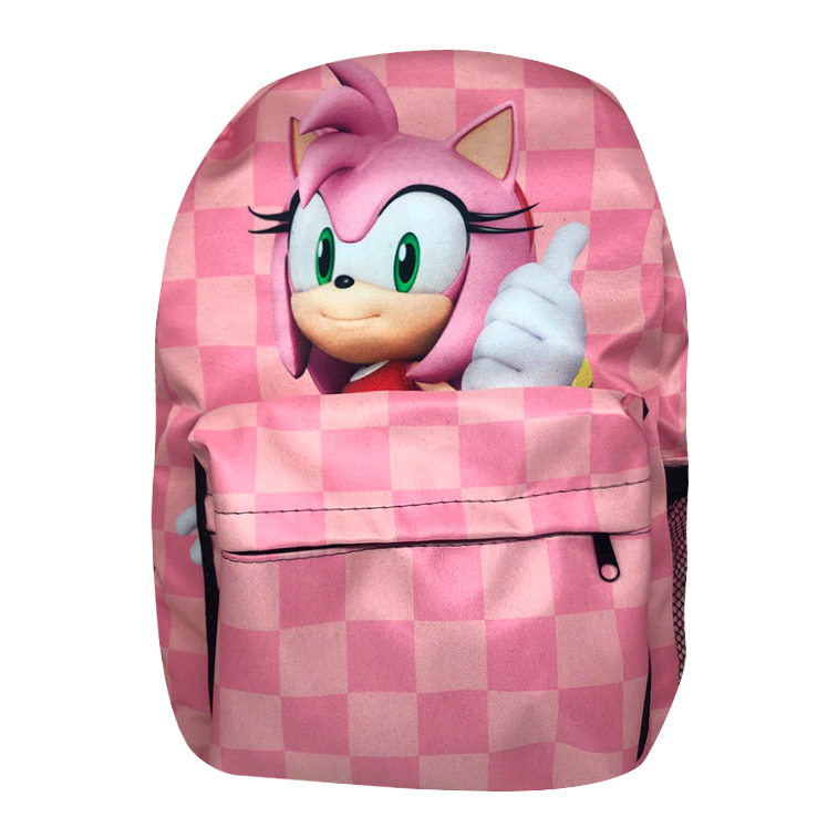 Mochila Sonic Amy Rose V442 Shopee Brasil