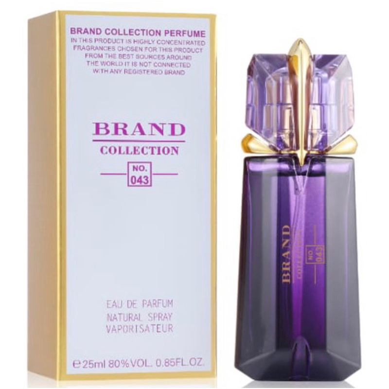 Perfume Brand Collection 25ml/ 043 Allien/ Feminino/ Original