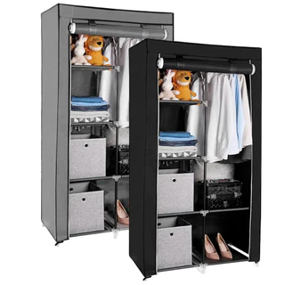 Guarda Roupa Dobrável Organizador De Roupa Armário Inteligente