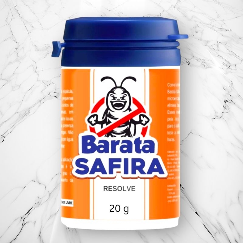 Barata Safira 20 g Mata Barata