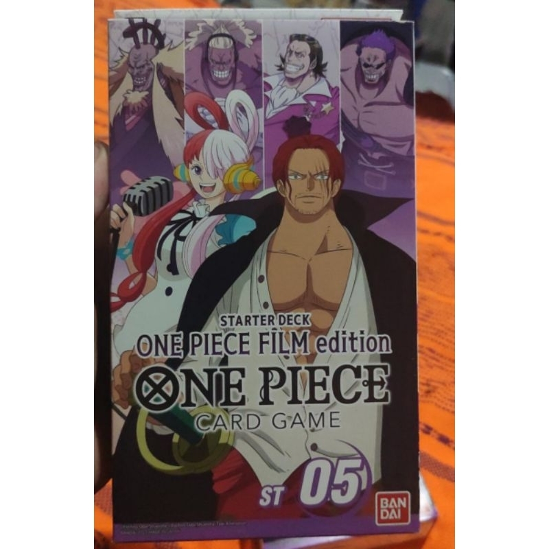 Starter Deck One Piece FILM Edition ST05 Shopee Brasil