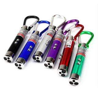 Ótima Qualidade laser Pointer 3 Em 1 Caneta Laser Vermelho Mini Lanterna Led