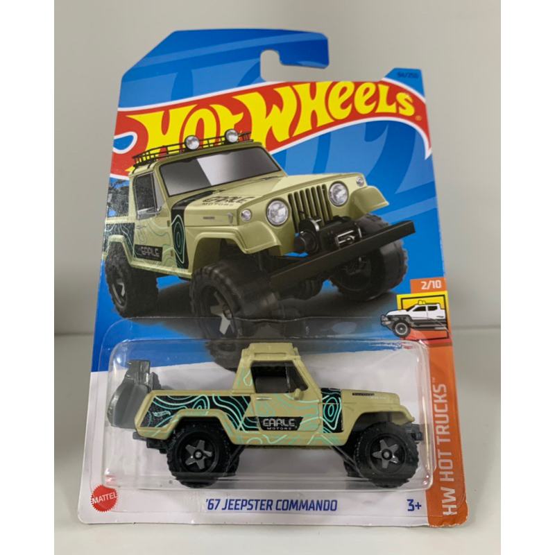 Jeepster commando hot wheels online