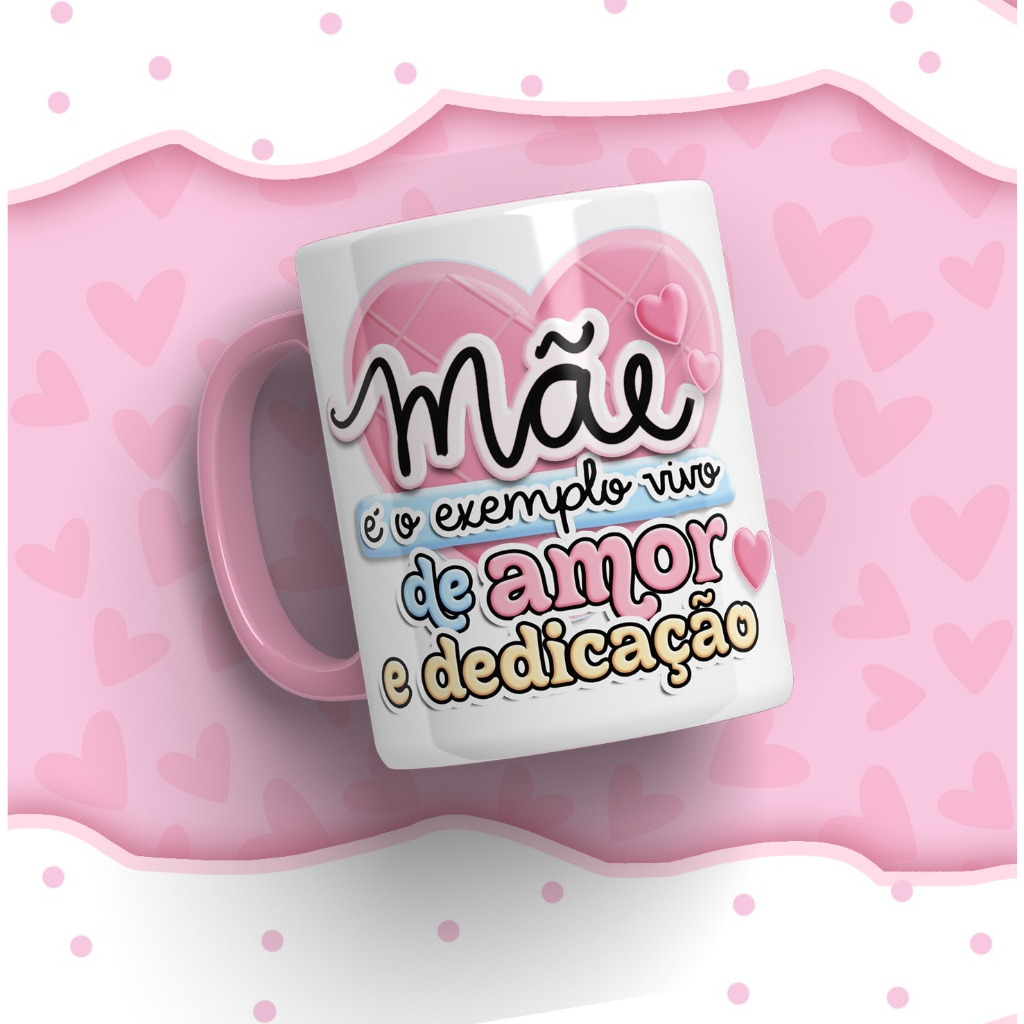 Caneca Dia das Mães Personalizadas - Canecas de Porcelana Personalizada