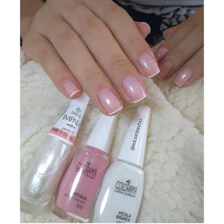 kit Esmaltes 3 Itens (sonho/pétala branca/pétala transparente)