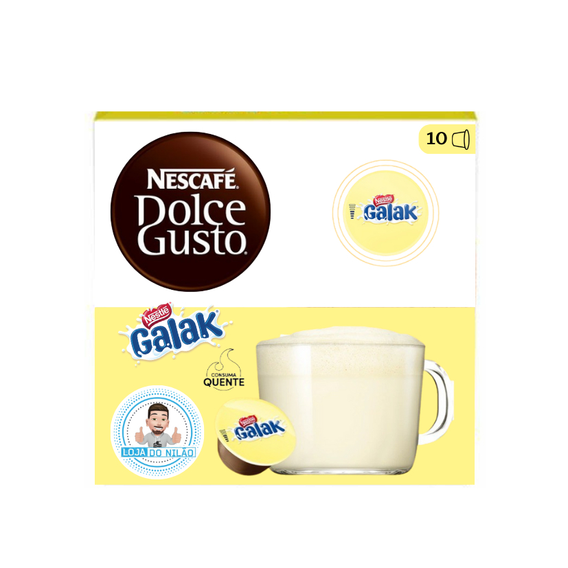 Cápsula Dolce Gusto Galak 10 unidades - Lançamento