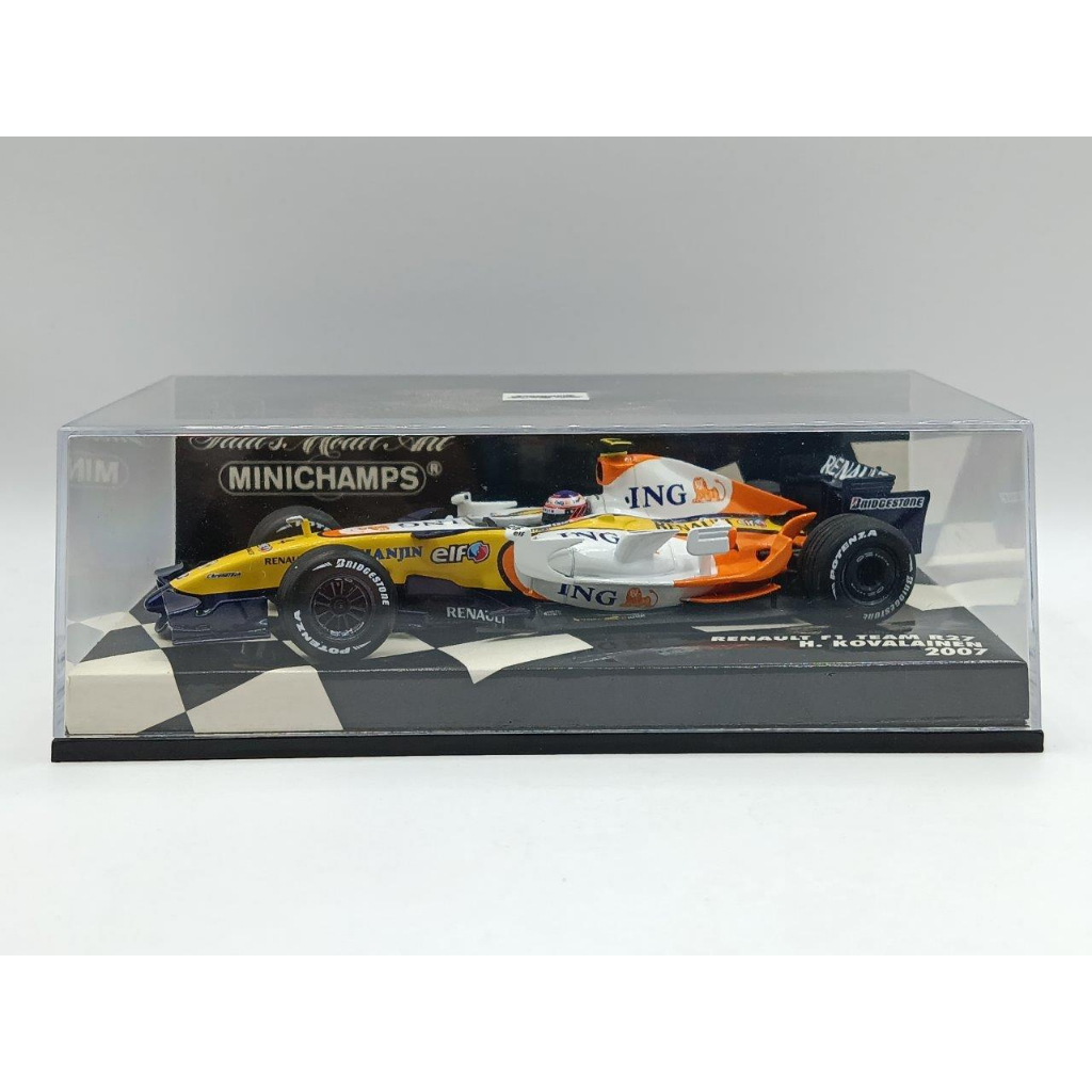 Minichamps 1/43 - Renault F1 Team R27 H.kovalainen 2007 400070004 | Achetez sur