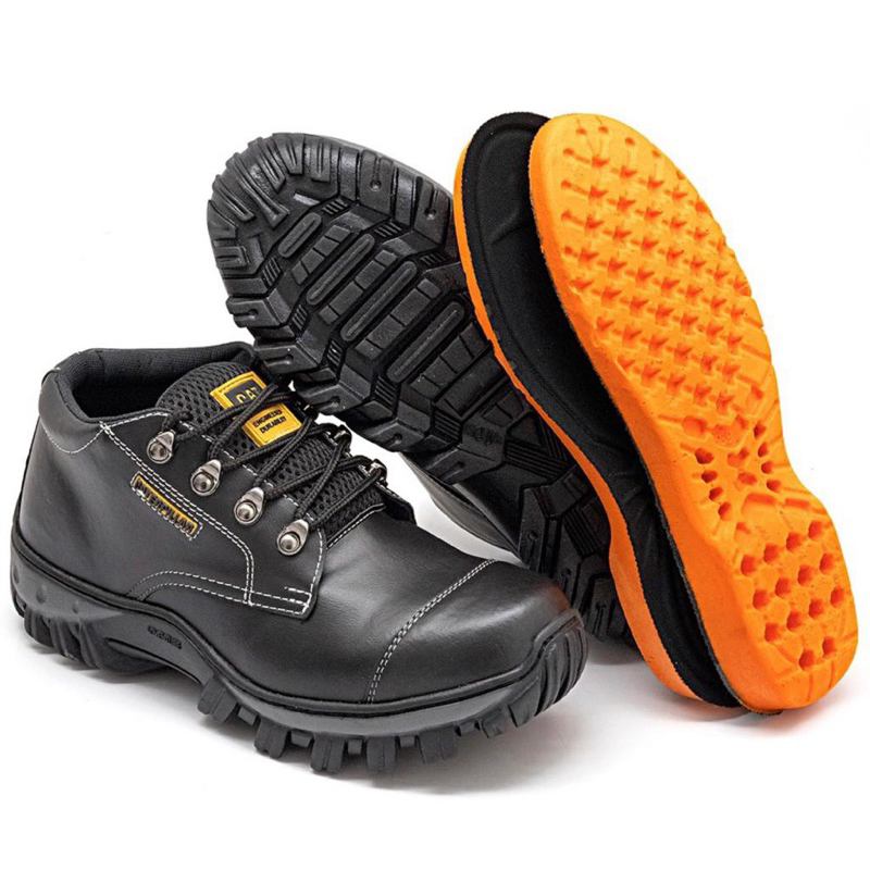 Kit de bota masculina Caterpillar Cat original - TopSulModas