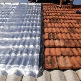 Manta auto adesiva 30cm x 10 METROS aluminizada, térmica, acústica e impermeabilizante VIAPOL