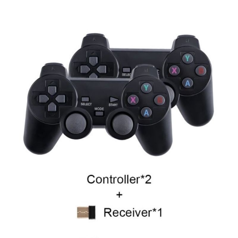 Super Kit 2 Controles sem fio para super console x/x-pro/Retro game/game stick/Android/PC