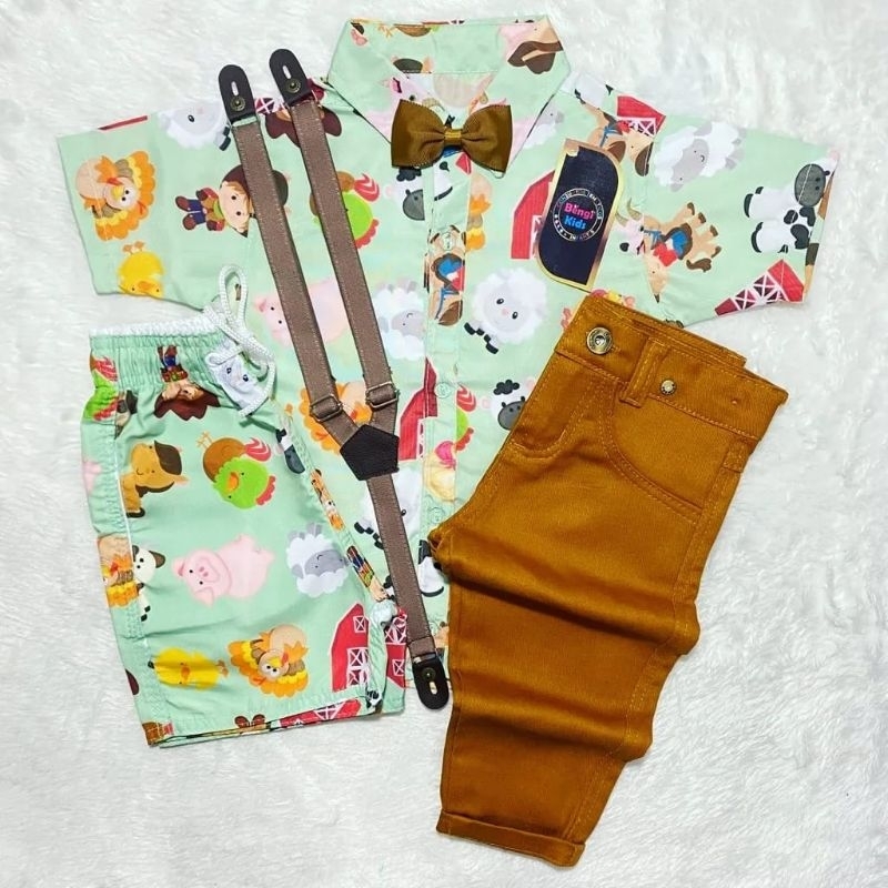 Conjunto Fazendinha Inverno Completo