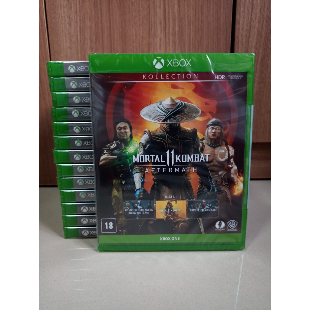 Mortal Kombat 11 Aftermath Kollection Mídia Física XBOX ONE - www