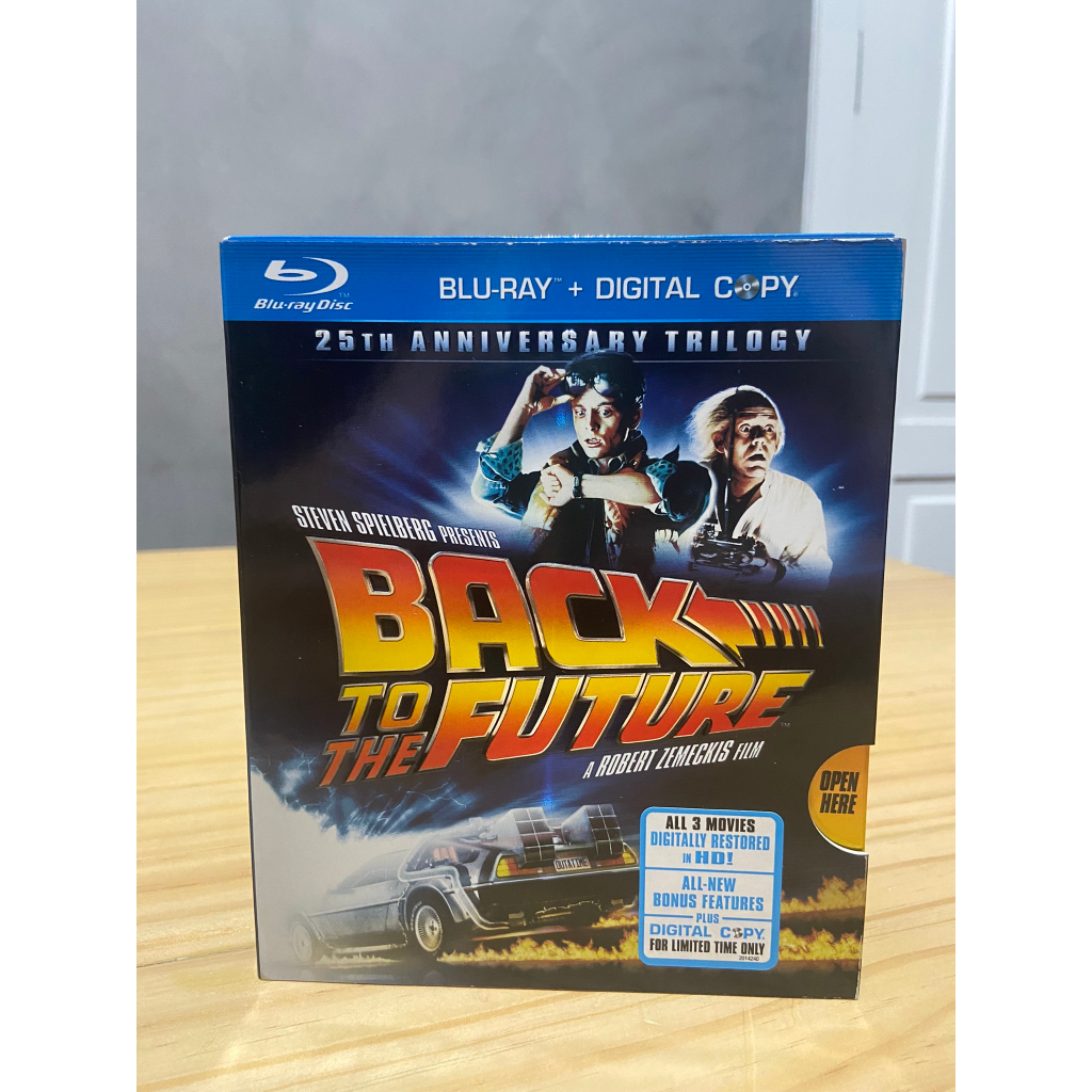 Blu-ray Back to the Future (BD De volta para o futuro 3 discos)