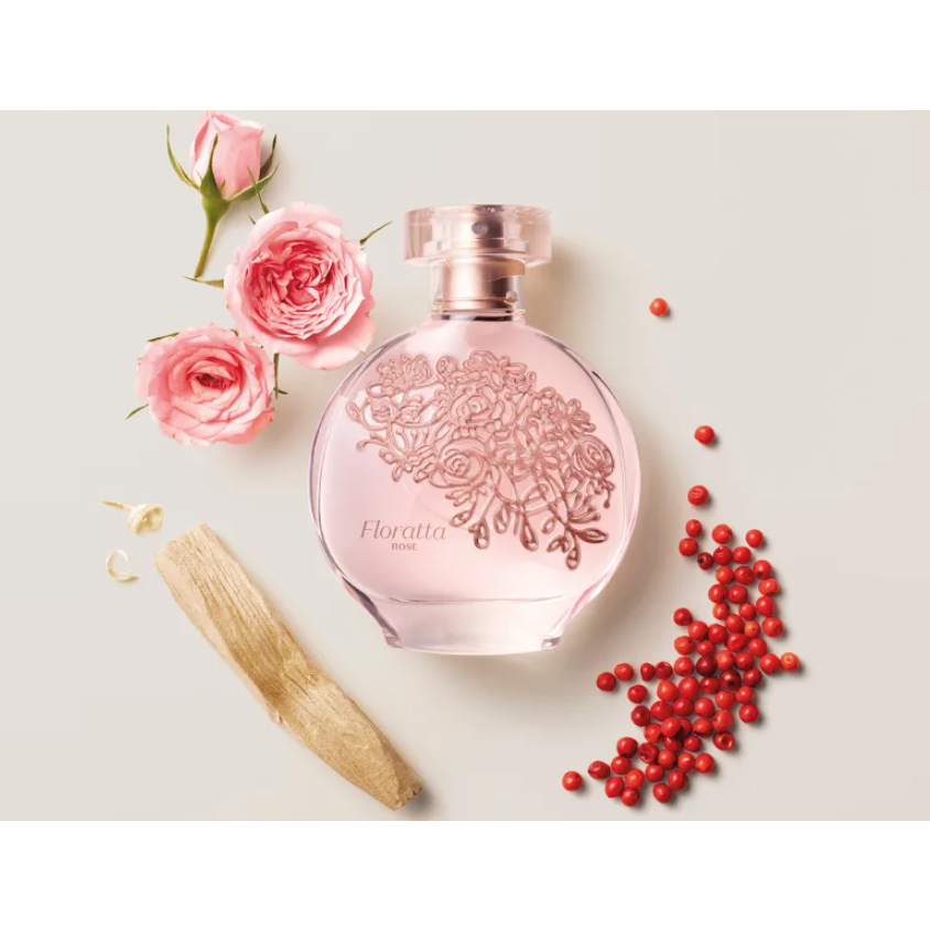 Perfume Floratta Red blossom Rose Blue O Boticário L´amore blossom