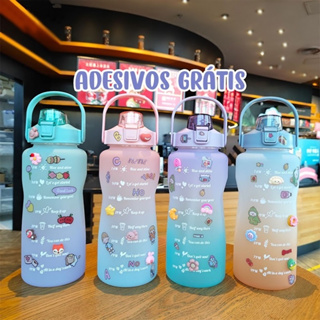 Garrafa de Água 2L - AquaBlend Luso™+ ( Brinde: Adesivos 3D)