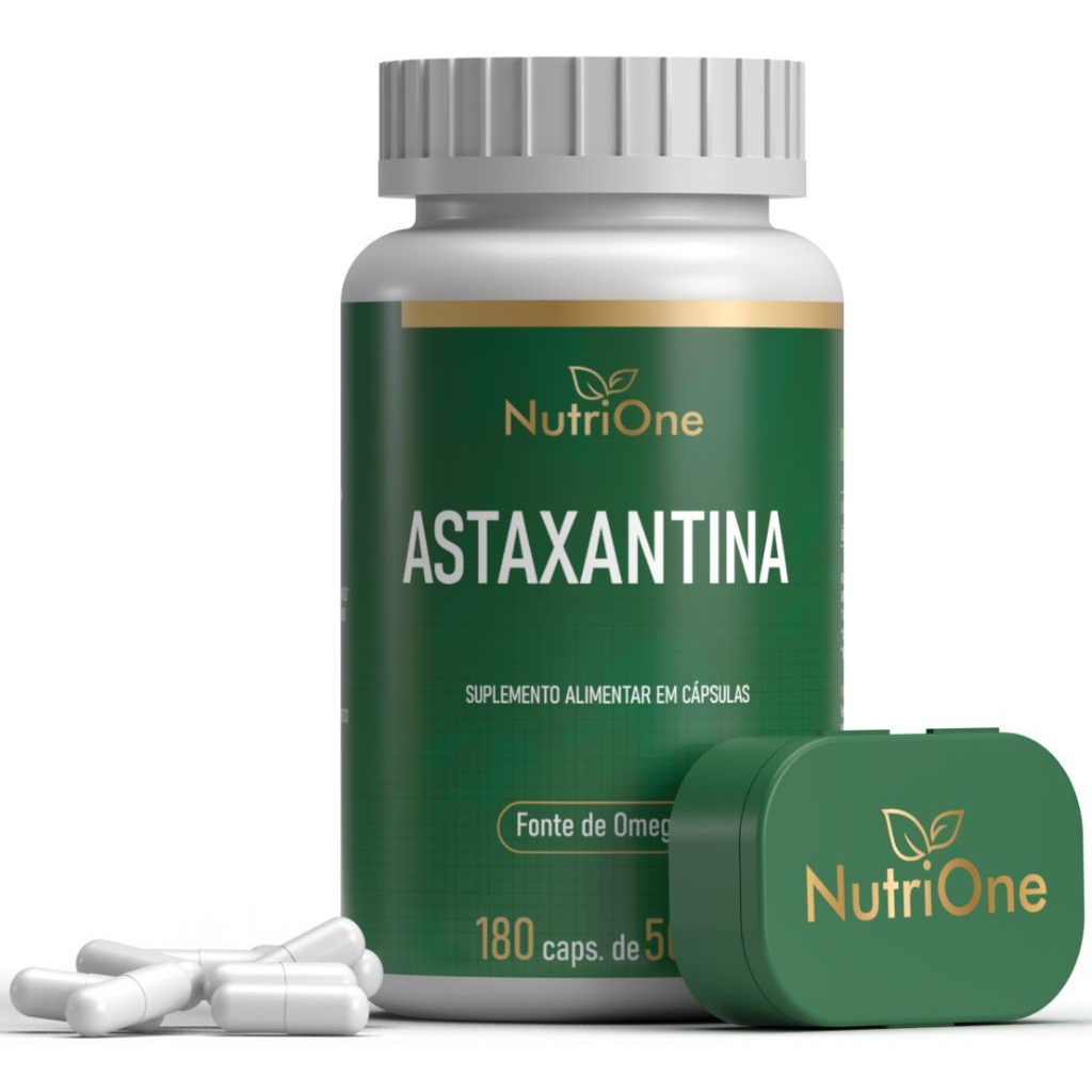 Astaxantina 6mg 180 Capsulas Nutrione Shopee Brasil