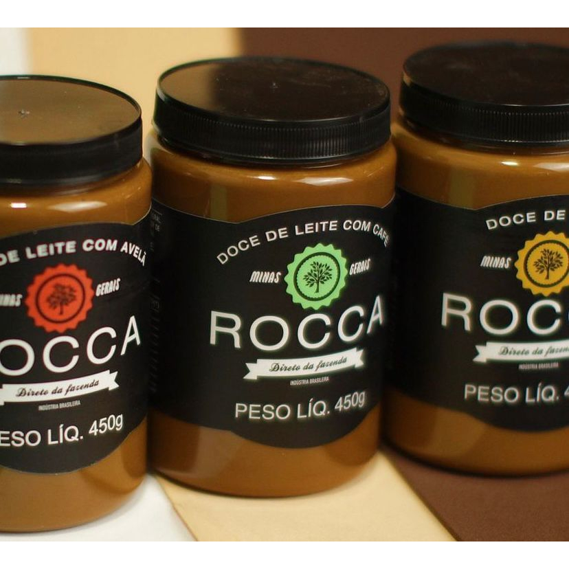DOCE DE LEITE ROCCA 450 GRAMAS SABORES | Shopee Brasil