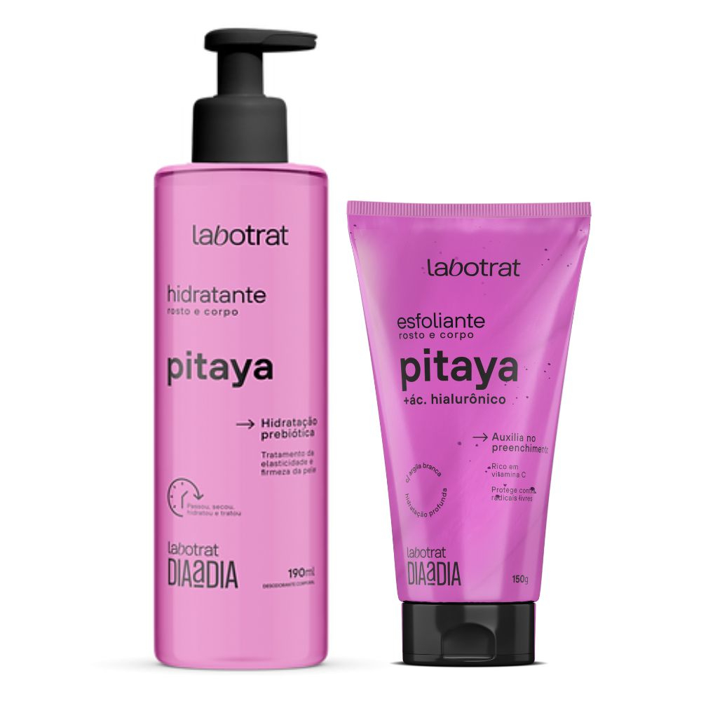 Kit Hidratante Esfoliante Pitaya Dia A Dia Labotrat G Shopee Brasil