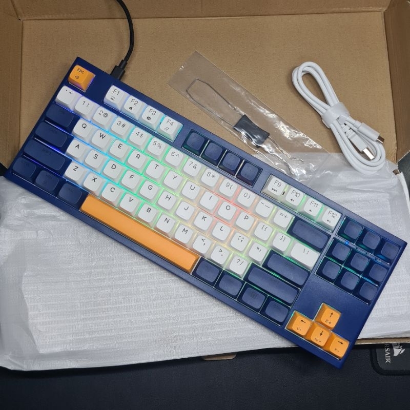 K2 Motospeed profissional OSU Gaming teclado, Mini teclado, Hot Swap, música,  jogo, com fio, mecânica