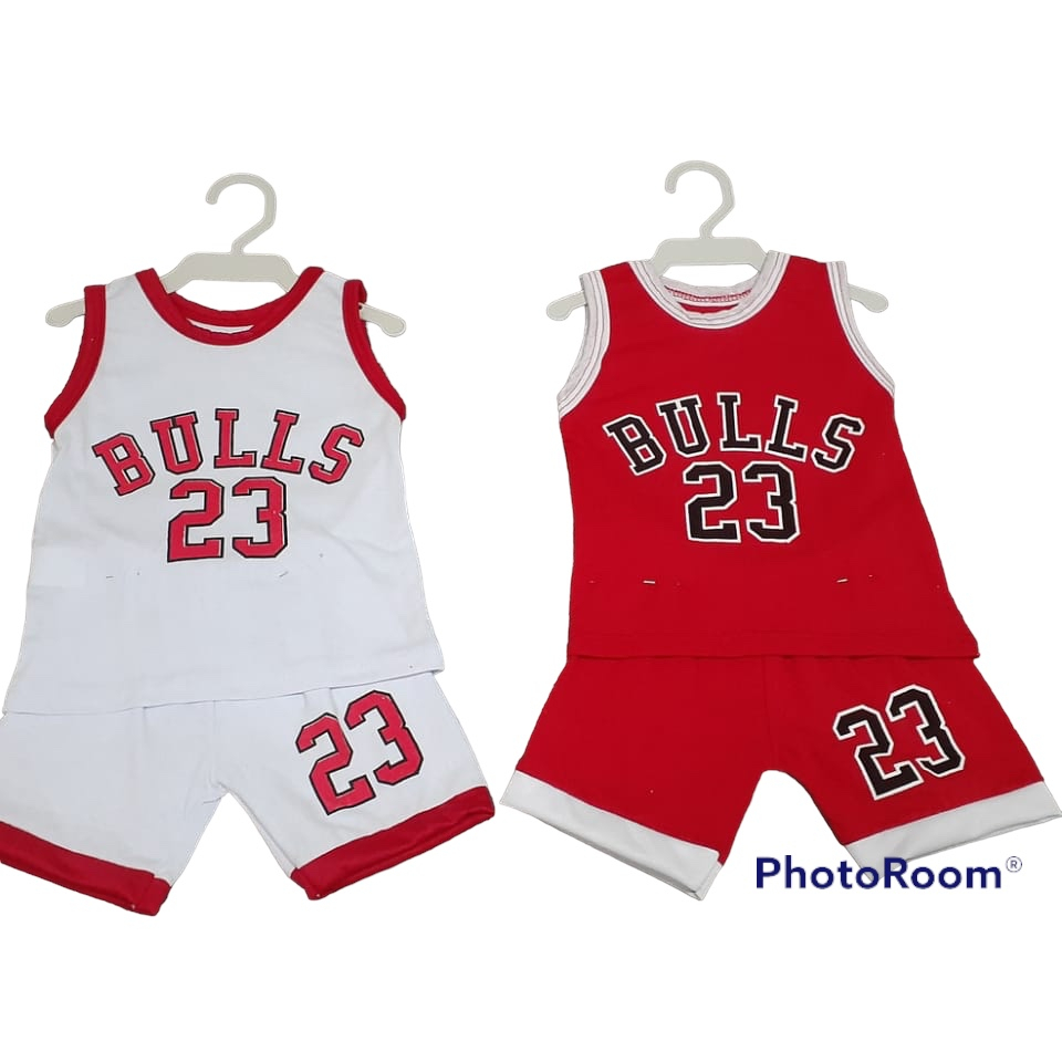 Conjunto de Bebê Basquete Buulls Regata
