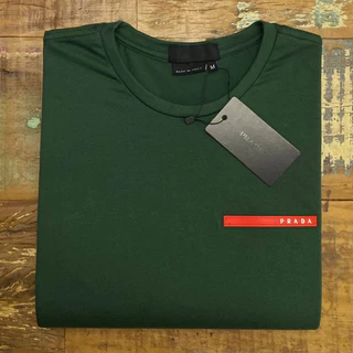 Camiseta masculina 100% algodão logo emborrachado p