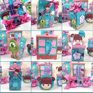 Kit personalizado infantil Monstros S.A (Combo  de 5 peças por modelo)