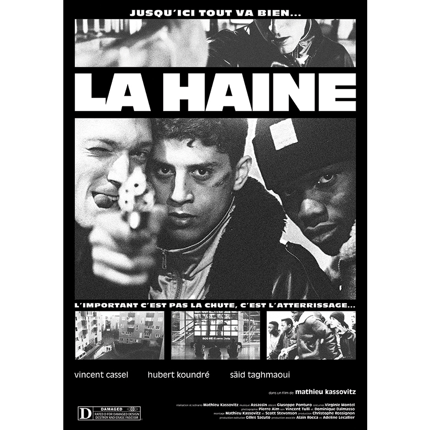 Poster La Haine (O Ódio) / Tamanho A3 | Shopee Brasil