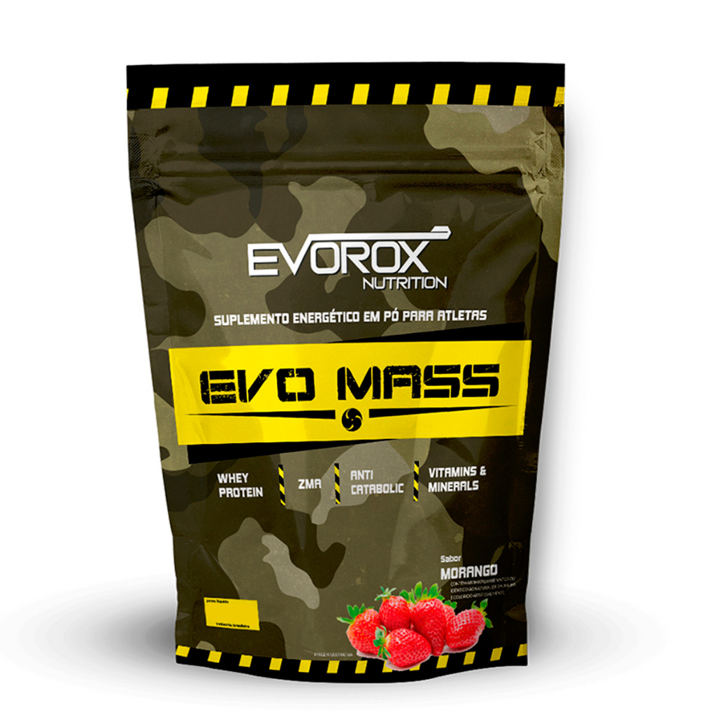 Evo Mass 1,6kg Evorox (Anticatabolic + Whey Protein + ZMA + Vitamins & Minerals) Shopee Brasil