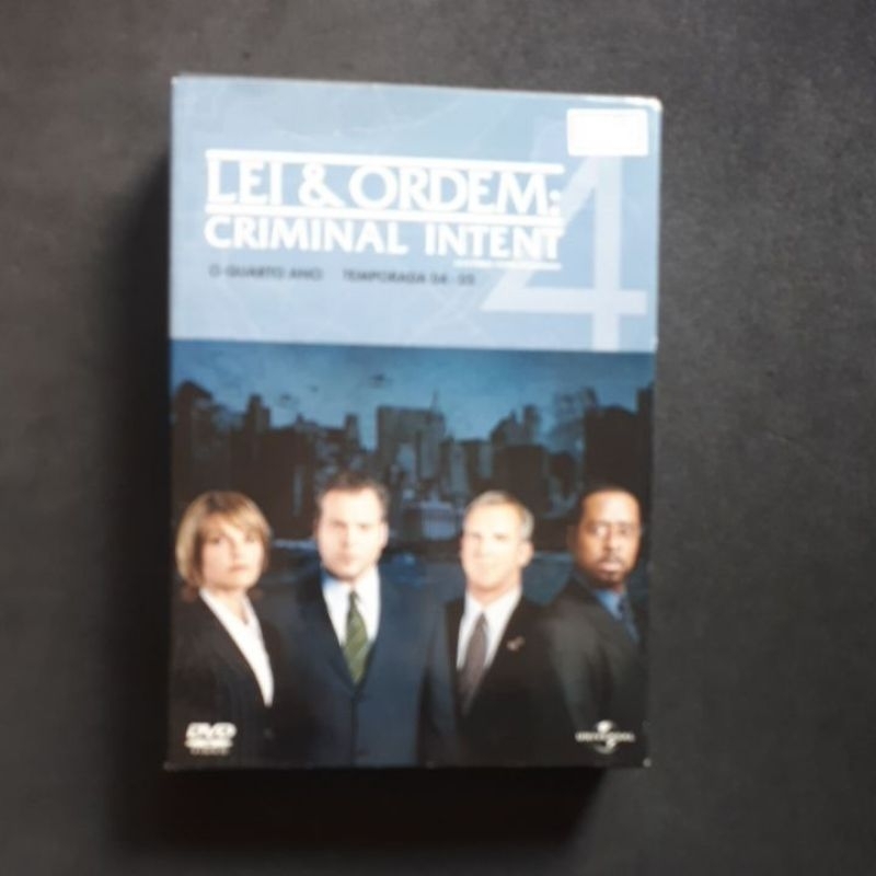 DvD Box - Lei & Ordem: criminal intent - Quarto ano | Shopee Brasil