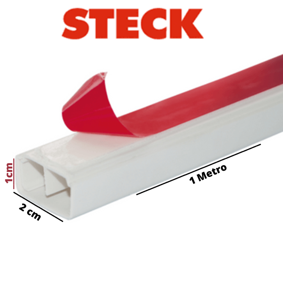 1 METRO Canaleta Sistema X C Fita Adesiva 20x10x1000 Mm Shopee Brasil
