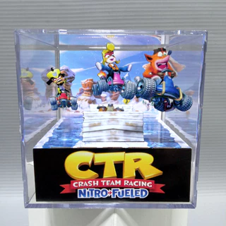Cubo Diorama Crash Team Racing