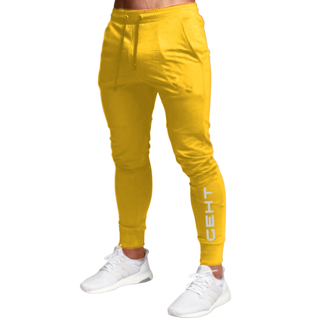 Calça De Moletom Geth Jogger Masculina Para Treino Academia Flanelada ...