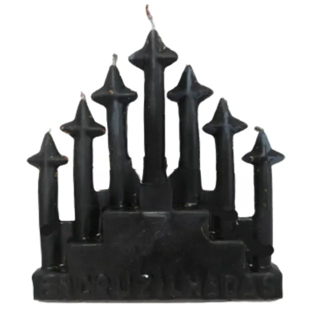 Vela de Magia Sete Cruzes ou Sete Encruzilhadas - 9cm