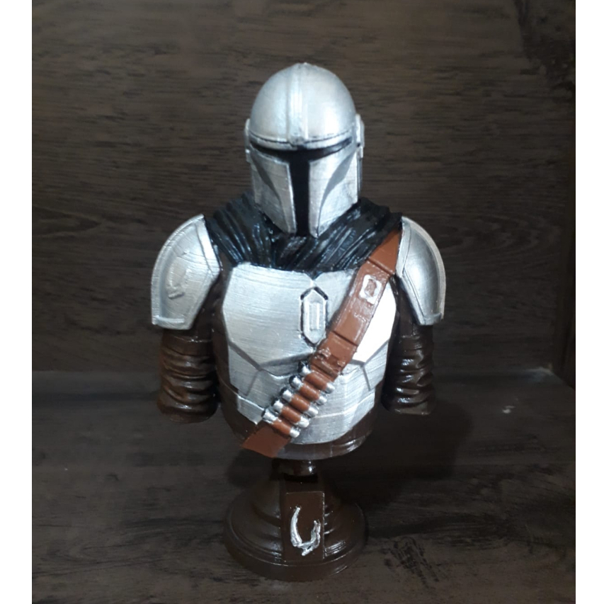 Busto Mandaloriano - Mandalorian - Serie Star Wars